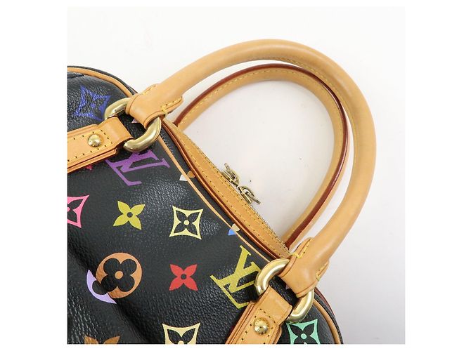 Louis Vuitton Monogram Multicolor Priscilla Hand Bag Noir M40097 - vista 6