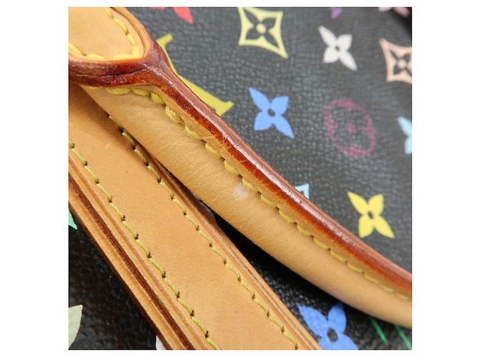 Louis Vuitton Monogram Multicolor Priscilla Hand Bag Noir M40097 - vista 8
