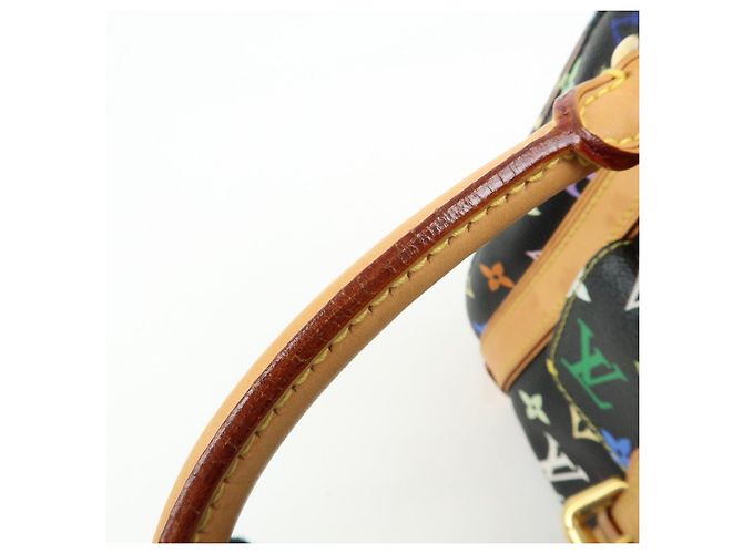 Louis Vuitton Monogram Multicolor Priscilla Hand Bag Noir M40097 - vista 9