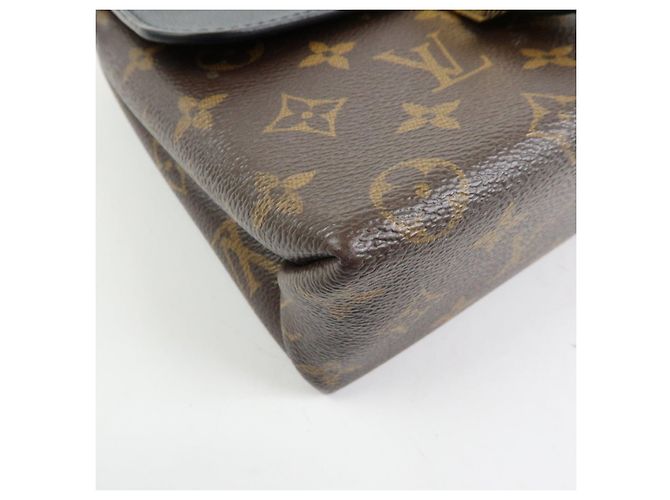 Louis Vuitton Monogram Locky BB Borsa a Tracolla 2Way Brown Noir M44141 - vista 10