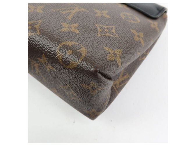 Louis Vuitton Monogram Locky BB Borsa a Tracolla 2Way Brown Noir M44141 - vista 13