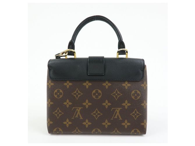 Louis Vuitton Monogram Locky BB Borsa a Tracolla 2Way Brown Noir M44141 - vista 2