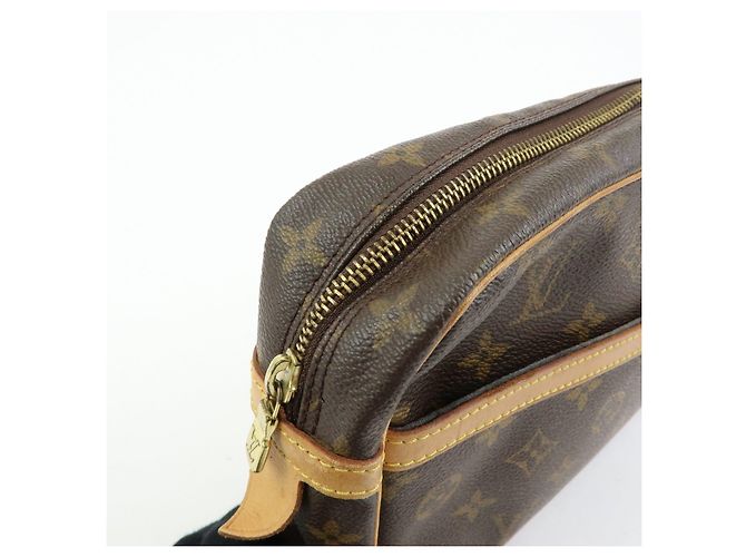 Louis Vuitton Monogram Compiegne 28 Pouch Clutch Bag Brown M51845 - vista 11