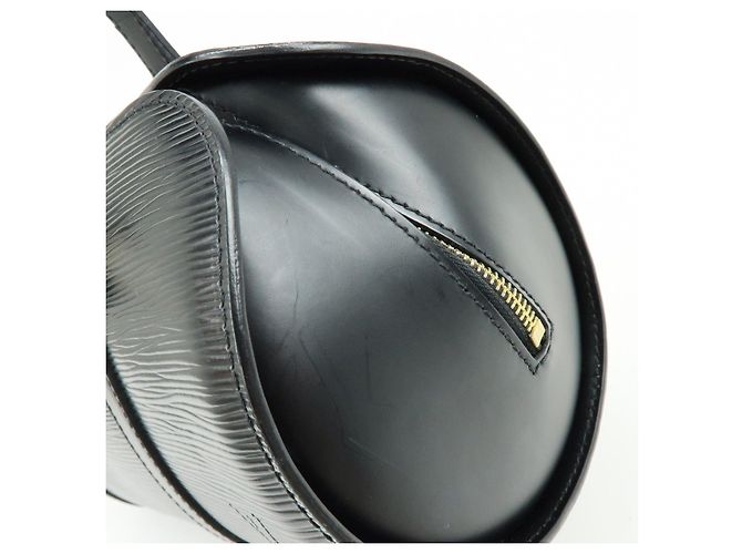 Borsa a tracolla e pochette Louis Vuitton Epi Soufflot Noir M52222 - vista 12