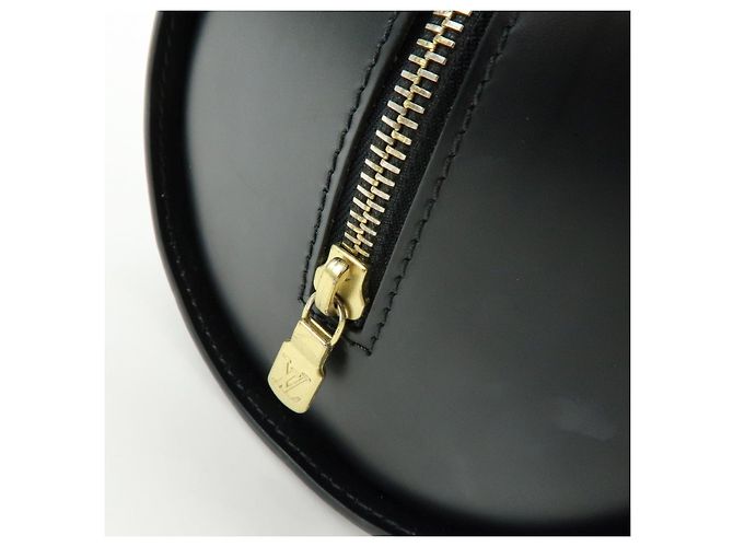 Borsa a tracolla e pochette Louis Vuitton Epi Soufflot Noir M52222 - vista 14