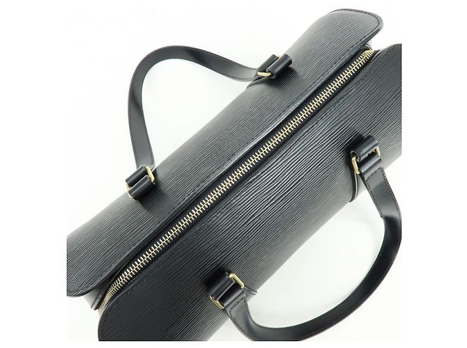 Borsa a tracolla e pochette Louis Vuitton Epi Soufflot Noir M52222 - vista 15