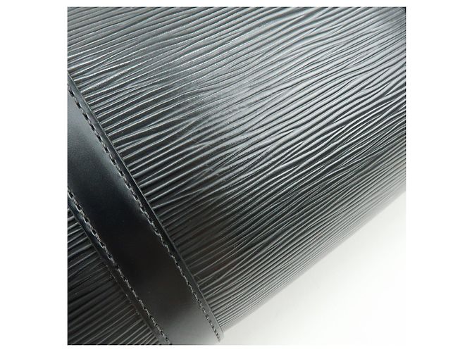 Borsa a tracolla e pochette Louis Vuitton Epi Soufflot Noir M52222 - vista 16