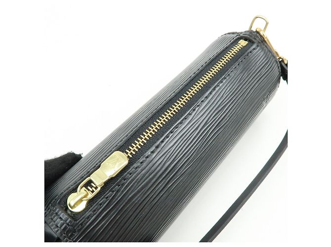 Borsa a tracolla e pochette Louis Vuitton Epi Soufflot Noir M52222 - vista 20