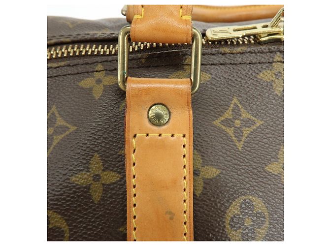 Louis Vuitton Monogram Keep All Bandouliere 60 Borsa Boston M41412 - vista 12