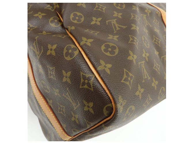 Louis Vuitton Monogram Keep All Bandouliere 60 Borsa Boston M41412 - vista 13