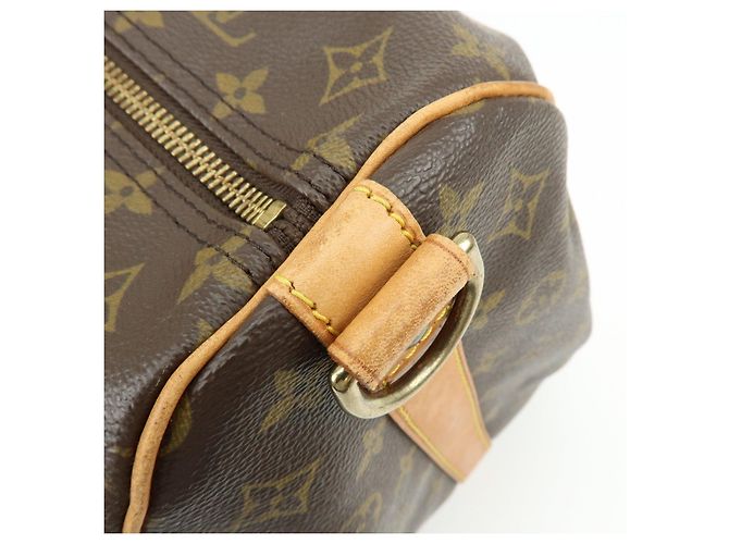 Louis Vuitton Monogram Keep All Bandouliere 60 Borsa Boston M41412 - vista 16