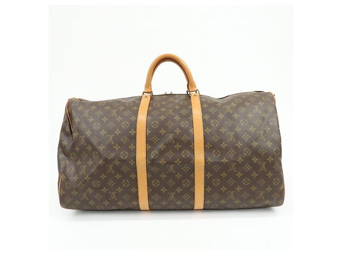 Louis Vuitton Monogram Keep All Bandouliere 60 Borsa Boston M41412 - vista 2