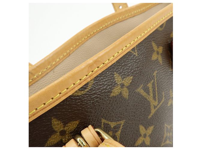 Louis Vuitton Monogram Canvas Bucket PM Hand Bag Brown M42238 - vista 19