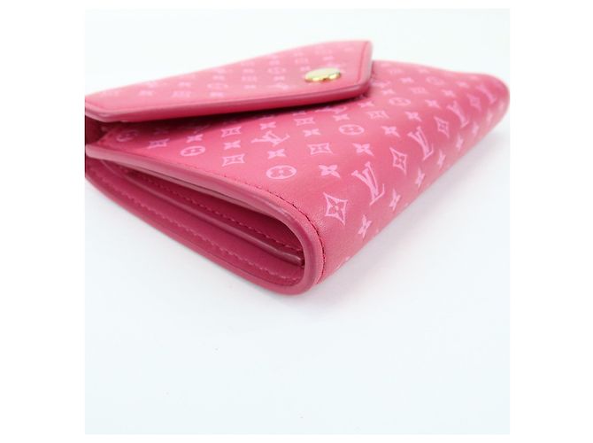 Autre Marque Louis Vuitton Nanogram Portefeuille Victorine Compact Wallet M82234 - vista 6