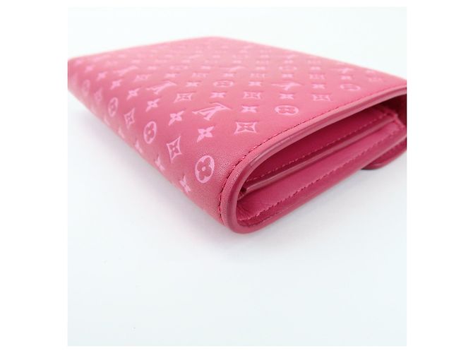 Autre Marque Louis Vuitton Nanogram Portefeuille Victorine Compact Wallet M82234 - vista 9