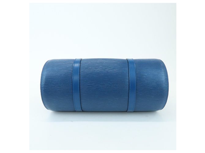 Borsa a tracolla e pochette Louis Vuitton Epi Soufflot Toledo Blue M52225 - vista 5