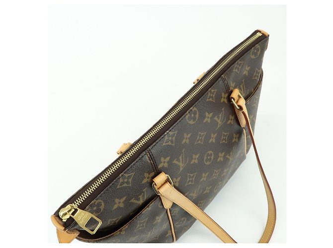 Borsa a spalla Louis Vuitton Monogram Totally PM Brown M56688 - vista 18