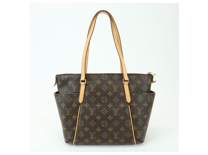 Borsa a spalla Louis Vuitton Monogram Totally PM Brown M56688 - vista 2