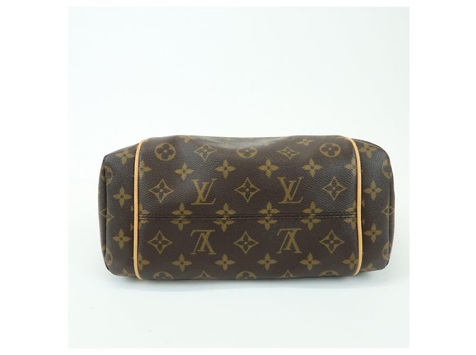 Borsa a spalla Louis Vuitton Monogram Totally PM Brown M56688 - vista 5