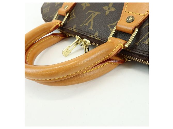 Louis Vuitton Monogram Alma PM Canvas Leather Hand Bag Brown M51130 - vista 10