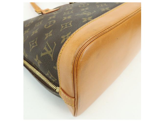 Louis Vuitton Monogram Alma PM Canvas Leather Hand Bag Brown M51130 - vista 15