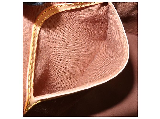Louis Vuitton Monogram Alma PM Canvas Leather Hand Bag Brown M51130 - vista 21