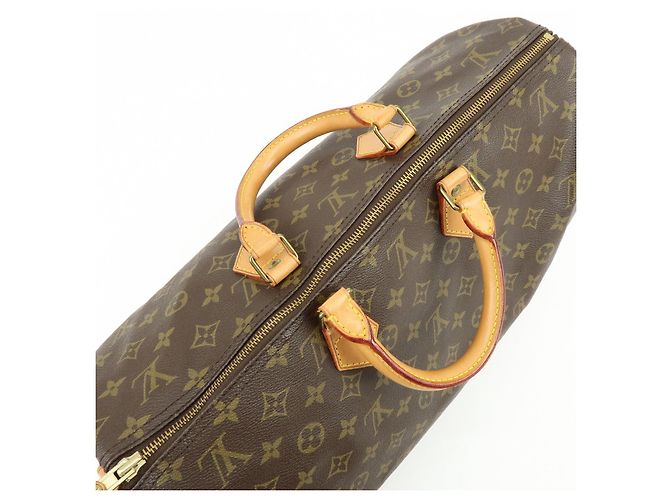 Borsa a mano Louis Vuitton Monogram Speedy 40 Borsa Boston Marrone M41522 - vista 19