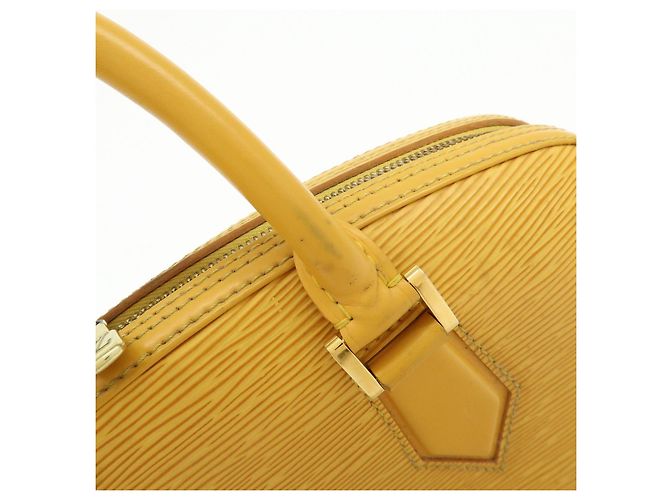 Borsa Boston Louis Vuitton Epi Jasmine Tassilli Yellow M52089 - vista 10