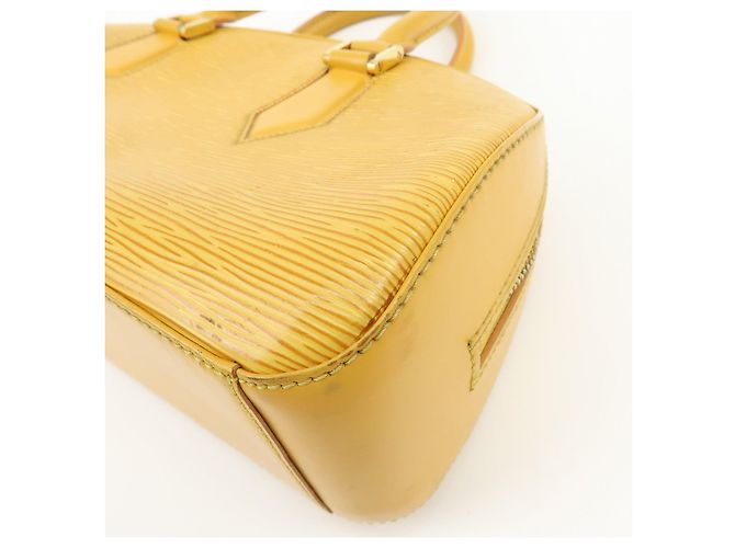 Borsa Boston Louis Vuitton Epi Jasmine Tassilli Yellow M52089 - vista 12