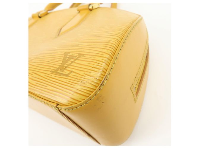 Borsa Boston Louis Vuitton Epi Jasmine Tassilli Yellow M52089 - vista 14