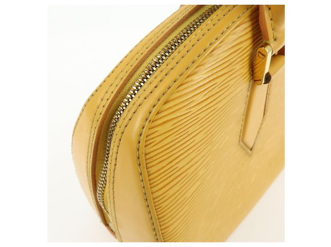 Borsa Boston Louis Vuitton Epi Jasmine Tassilli Yellow M52089 - vista 17