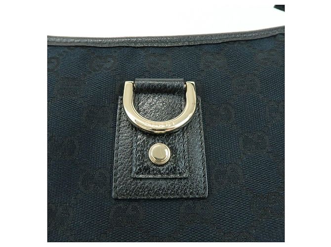 GUCCI Abbey GG Canvas Leather Pouch Shoulder Bag Hand Bag 130939 - vista 17