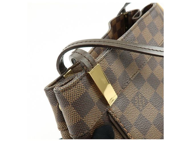 Louis Vuitton Damier Ebene Marylebone PM Shoulder Bag Brown N41215 - vista 10