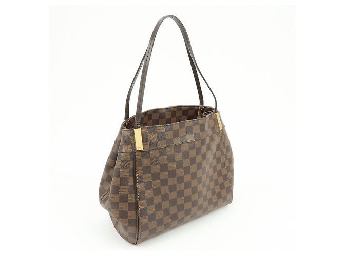 Louis Vuitton Damier Ebene Marylebone PM Shoulder Bag Brown N41215 - vista 4
