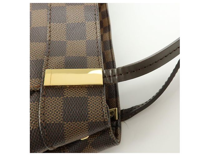 Louis Vuitton Damier Ebene Marylebone PM Shoulder Bag Brown N41215 - vista 9