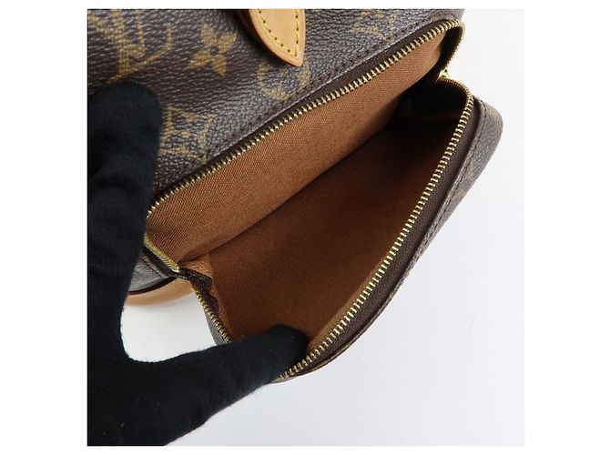 Zaino Louis Vuitton Monogram Montsouris MM Brown M51136 - vista 18