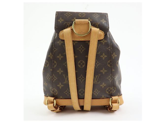 Zaino Louis Vuitton Monogram Montsouris MM Brown M51136 - vista 2