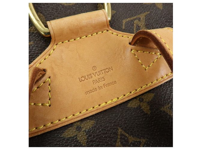 Zaino Louis Vuitton Monogram Montsouris MM Brown M51136 - vista 23