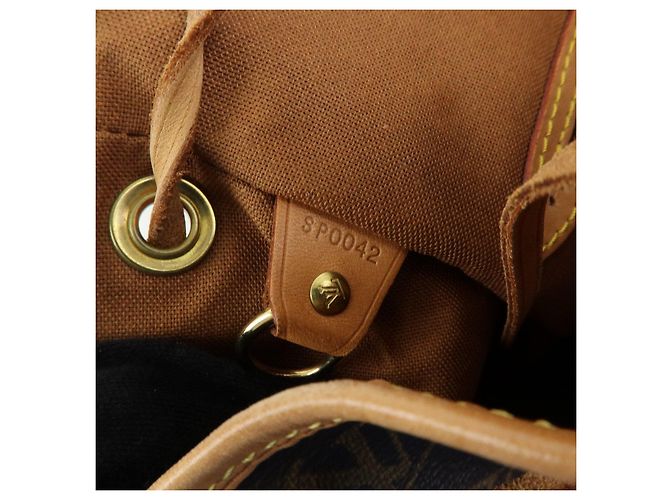 Zaino Louis Vuitton Monogram Montsouris MM Brown M51136 - vista 24
