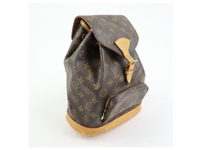 Zaino Louis Vuitton Monogram Montsouris MM Brown M51136 - vista 4