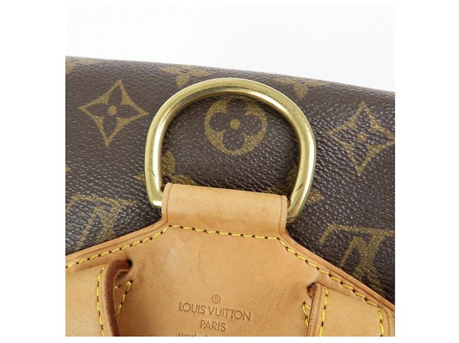 Zaino Louis Vuitton Monogram Montsouris MM Brown M51136 - vista 7