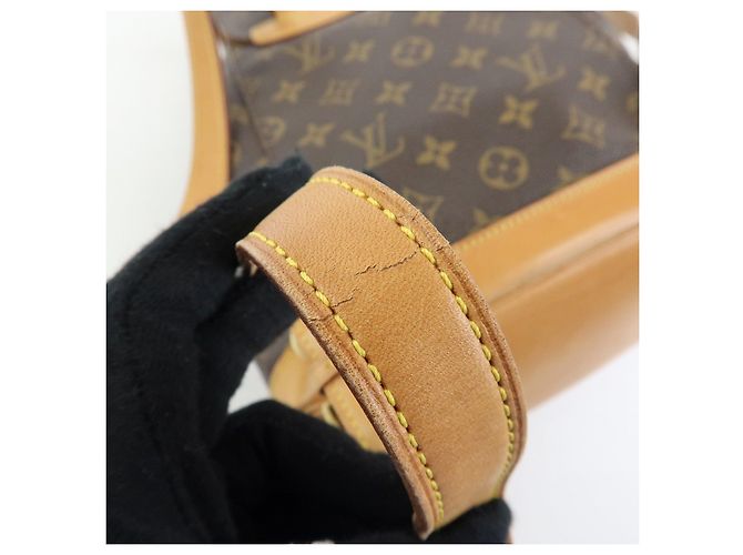 Zaino Louis Vuitton Monogram Montsouris MM Brown M51136 - vista 8