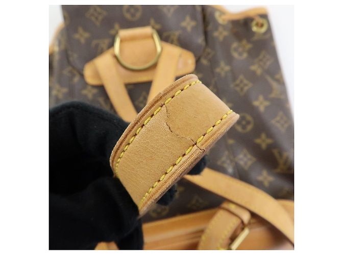 Zaino Louis Vuitton Monogram Montsouris MM Brown M51136 - vista 9