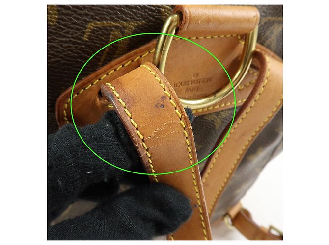 Zaino Louis Vuitton Monogram Montsouris MM Brown M51136 - vista 10