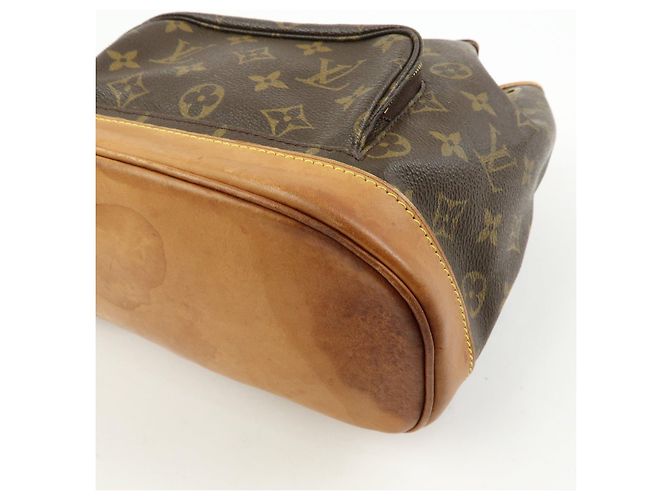 Zaino Louis Vuitton Monogram Montsouris MM Brown M51136 - vista 12