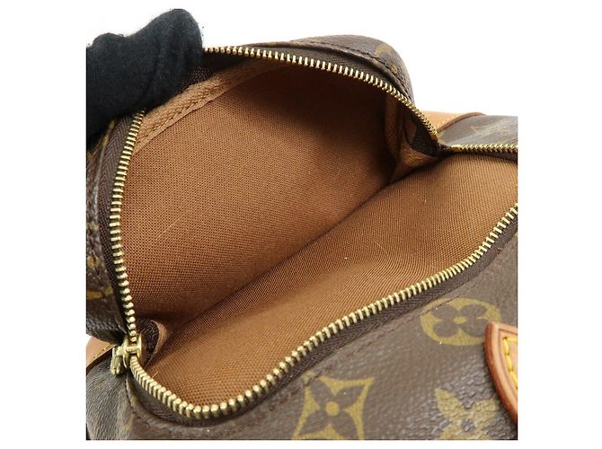 Zaino Louis Vuitton Monogram Montsouris MM Brown M51136 - vista 16