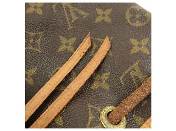 Zaino Louis Vuitton Monogram Montsouris MM Brown M51136 - vista 18