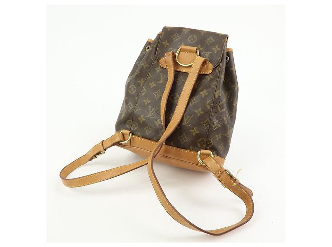 Zaino Louis Vuitton Monogram Montsouris MM Brown M51136 - vista 6