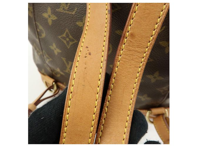 Zaino Louis Vuitton Monogram Montsouris MM Brown M51136 - vista 9
