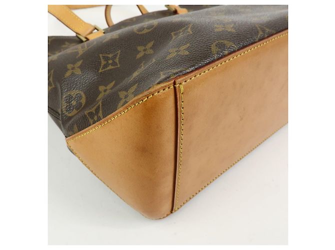 Borsa Cabas Piano Tote Bag Louis Vuitton Monogram Marrone M51148 - vista 11